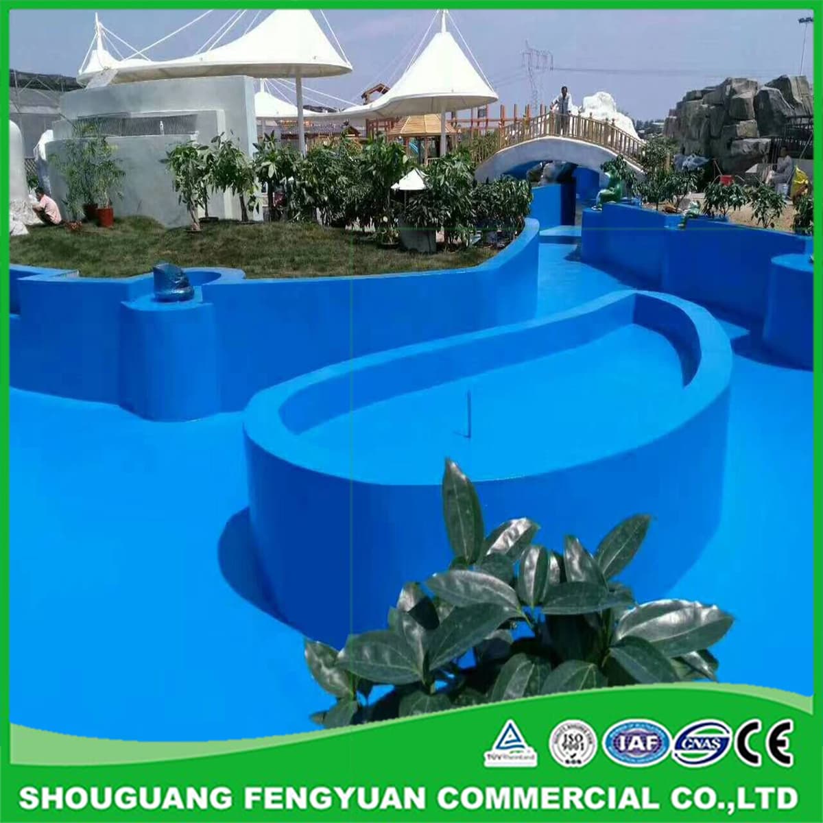 Two Pack Polyurea Spraying Coating for Swimming Pool
